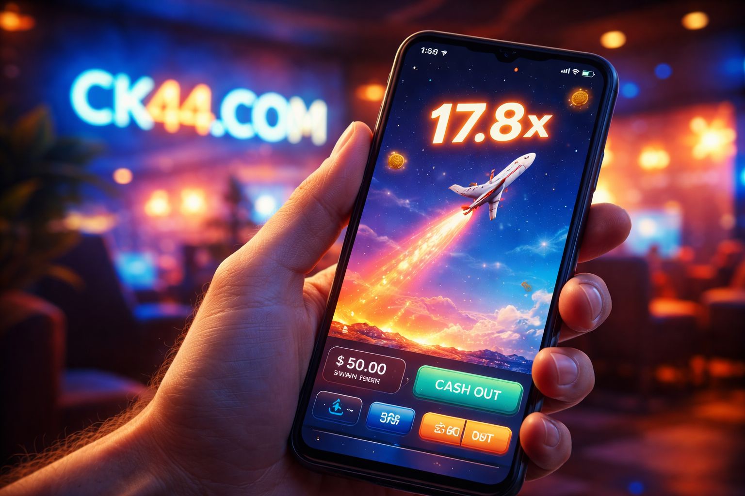 CK44 COM গেমস | এভিয়েটর, ক্র্যাশ, ফিশিং ও আর্কেড জয়